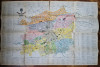 Rar Planul Orasului Cluj de Petru Bortes, 1937, 93x62 cm!