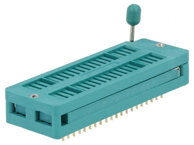 Soclu ZIF DIP40 Circuite Integrate THT 50VDC