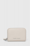 Tommy Jeans portofel femei, culoarea bej AW0AW15833