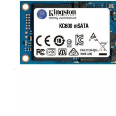 Ssd kingston skcc600 msata drive 1024gb sata 3.0 (6gb/s) r/w speed: 550mbs/520mbs