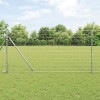 VidaXL Gard Euro cu 7 St&acirc;lpi 1.2x10 m din Oțel Galvanizat
