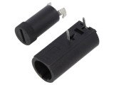 Clemă siguranţe cilindrice THT 5mm -30&divide;85&deg;C 10A Raster: 10mm