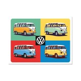 Magnet VW Bulli - Pop Art, Nostalgic Art Merchandising