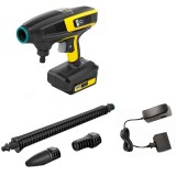 Aparat portabil de spalat cu presiune medie pe acumulator Karcher KHB 6, 18 V, 200 l/h debit, 24 bar, 40&deg;C temperatura maxima, accesorii incluse