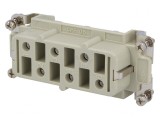 Conector HDC Mamă 6P 35A 400V/690V