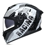 Casca Moto Integrala LVS, Certificare DOT, Ochelari Soare Inclusi, Interior Detasabil, Sistem Ventilatie Ajustabil, Design Aerodinamic, Model Racing