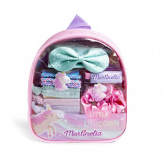 Martinelia little unicorn gentuta cu accesorii de par