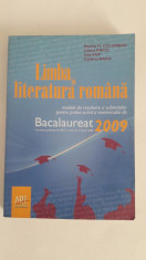 Limba si literatura romana - Bacalaureat 2009 foto