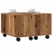 Gossi masuta de cafea, lemn vechi, 60x60x38 cm, lemn prelucrat