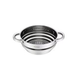 Sita din inox pentru gatit la abur 24 x 9 cm, Klausberg