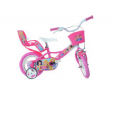 Bicicleta copii - Printese 12&quot; PlayLearn Toys, Dino Bikes