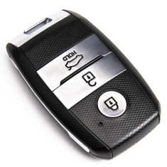 Carcasa cheie auto 3 butoane compatibila Kia Sportage / Niro / Sorento / Optima / Venga / Carens / Rio &ndash; cu lama TOY48