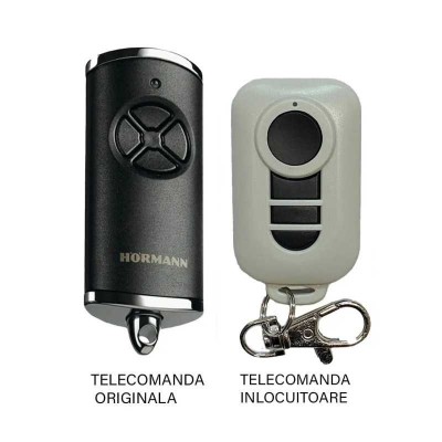 Telecomanda poarta garaj de 2 si 4 canale cod Bisecure 868.35MHz Hormann HSE4BS compatibila cu originalul (824) foto