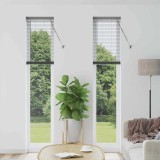 Jaluzea pentru Fereastră Gri &icirc;nchis 40 x 220 cm Aluminiu