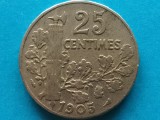 FRANTA-25 CENTIMES 1905