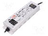 Alimentator pentru LED, 71...142V DC, 700mA...1,4A, 0,2kW, MEAN WELL - ELG-200-C1400A