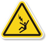 Eticheta pentru electrocutare