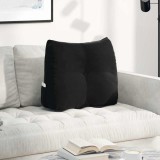 vidaXL Perna pentru spate Negru 60 x 24 x 50 cm Catifea 42014406