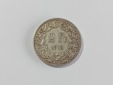 Moneda argint 2 franci 1912 Elvetia #4009