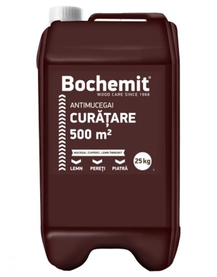 Solutie antimucegai si curatare lemn innegrit Bochemit Antimucegai 25Kg foto