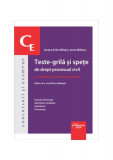 Teste-grilă și spețe de drept procesual civil - Paperback brosat - Hamangiu