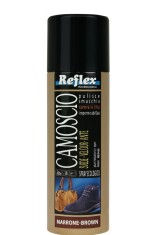 Spray pentru piele &icirc;ntoarsă Reflex Camoscio 200ml Maro - Brown