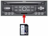 Card Citroen Peugeot Navigatie RNEG WipNav C3 C4 C5 C8 Peugeot 207 308