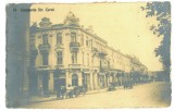 4543 - CONSTANTA, Carol Street, Romania - old postcard, real Photo - unused