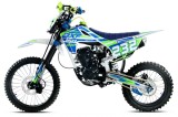 Motocicleta Enduro/Cross Barton BXF 150cc, 4T, roti 19&quot;/16&quot;, culoare verde/albas... Cod Produs: MX_NEW MXBXF150VEALBAS