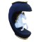 Statueta decorativa Cal, Negru, 20 cm, 091407C