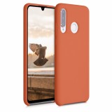 Husa pentru Huawei P30 Lite, Silicon, Portocaliu, 47510.203, Carcasa, Kwmobile