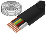 Cablu Telecomunicații Litat Negru 100m CCA 0-60&deg;C, Logilink
