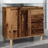 Gossi dulap de chiuveta, lemn vechi, 65x33x60 cm, lemn prelucrat