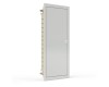 Tablou metalic ST 48 module (4x12) usa plina PMF 48 Noark alb 107104