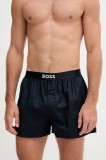 BOSS boxeri de bumbac 2-pack culoarea bleumarin, 50535781
