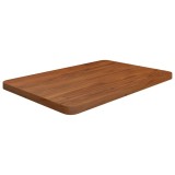 Cumpara ieftin Blat de baie, maro inchis, 60x40x2,5 cm, lemn masiv tratat