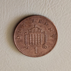 UK / Marea Britanie - 1 penny (2001) Queen Elizabeth II - monedă s100