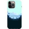 Husa compatibila cu Apple iPhone 13 Pro Max model Mountain Bridge, Silicon, TPU, Viceversa, Transparent, Carcasa