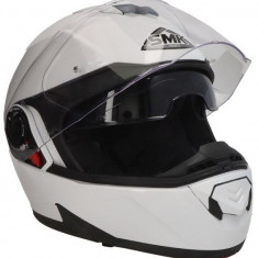 Casca Moto Smk Glide White Gl100 Marimea L SMK0100/17/GL100/L