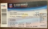 QW29 - Bilet de colectie - sport - fotbal - FC Steaua Bucuresti - SC Vaslui - 20 aprilie 2012