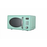 Cumpara ieftin Cuptor cu microunde Fram, 700 W, 20 L, 8 setari gatire, 5 nivele putere, panou control electronic, semnal sonor, grill, dezghetare, incalzire, Verde