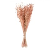 Buchet Decorativ Artificial, Model Semințe, Crenguțe cu Boboci Roz, &Icirc;nălțime 50cm, Oem