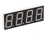 Afișaj LED cu 7 Segmente 20,4mm Roșu 4 Digits