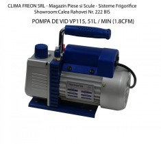 Pompa de Vid VP115 - 51L / MIN (2 cfm) | Aer Conditionat - Instalatii