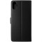 Husa tip carte cu stand Techsuit, aspect piele neagra, pentru Samsung Galaxy A05