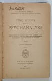 CINQ LECONS SUR LA PSYCHANALISE , EDITION DEFINITIVE par SIGMUND FREUD , 1926