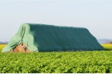 Prelata acoperire baloti fan si paie verde 9.8X12.5m, 140g; Breckner Germany