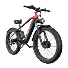 Bicicletă electrică DUOTTS F26 26&#039;&#039;, 1500W motor dublu 48V 17.5Ah baterie