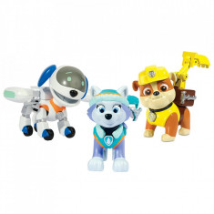 Set 3 Figurine Spin Master Paw Patrol Transformabile Action Pup Everest,... foto