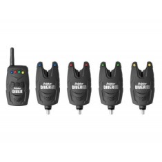 Set avertizori wireless Delphin DIVER 9V, 4+1, statie receptie + 4 avertizori